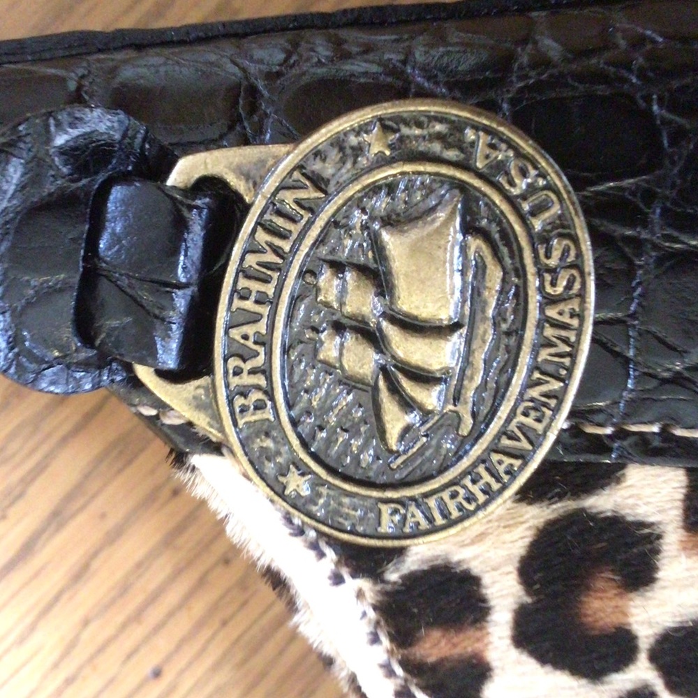 Brahmin Cheetah Print Purse